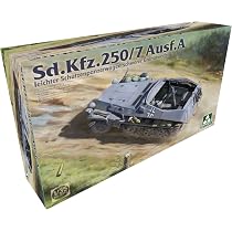 Amazon | タコム 1/35 Sd.Kfz.250/7 A型 軽装甲兵員輸送車 自走迫撃砲